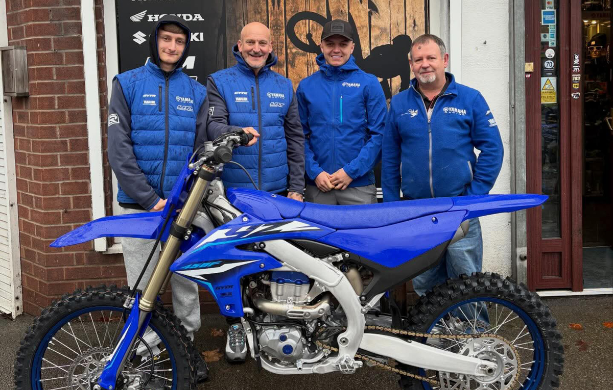 Jordan Wright joins the Lane Racing Team for 2026 AMCA British Motocross Championship