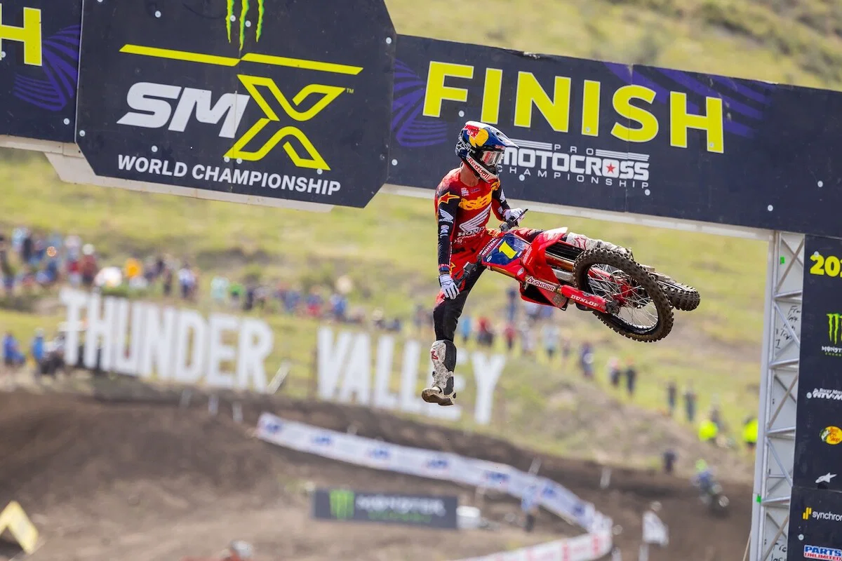 Jett Lawrence sweeps Thunder Valley as Shimoda claims first Pro Motocross win of 2026