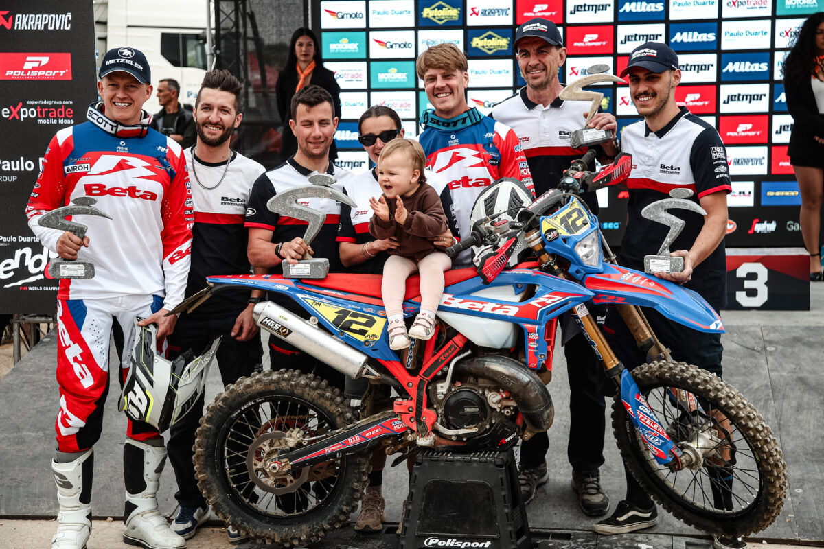 Brad Freeman and Beta back on top of EnduroGP