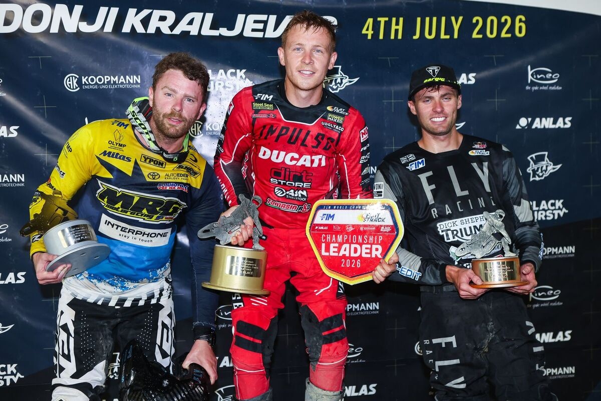 Tim Neave ties FIM Flat Track World Championship lead with victory in Croatia