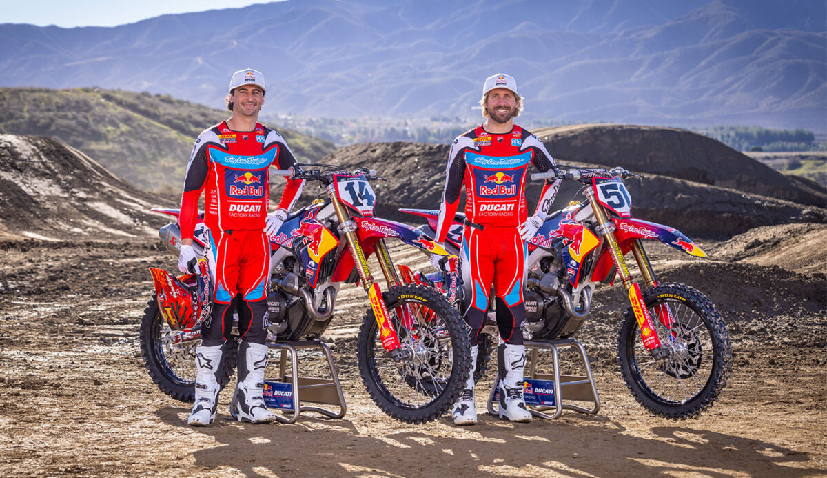 Troy Lee Designs Red Bull Ducati Factory Racing Celebrates Official Team Launch Ahead of Anaheim 1