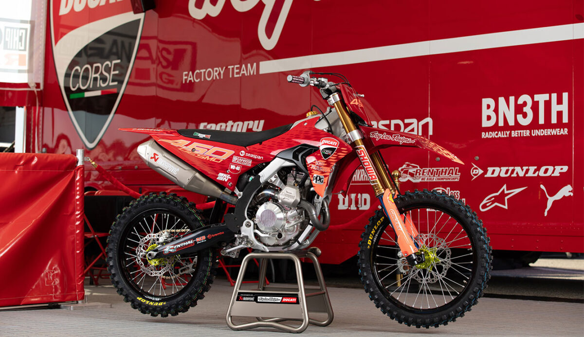 Troy Lee Designs Red Bull Ducati Factory Racing Team officially announced for 2026 SuperMotocross Championship