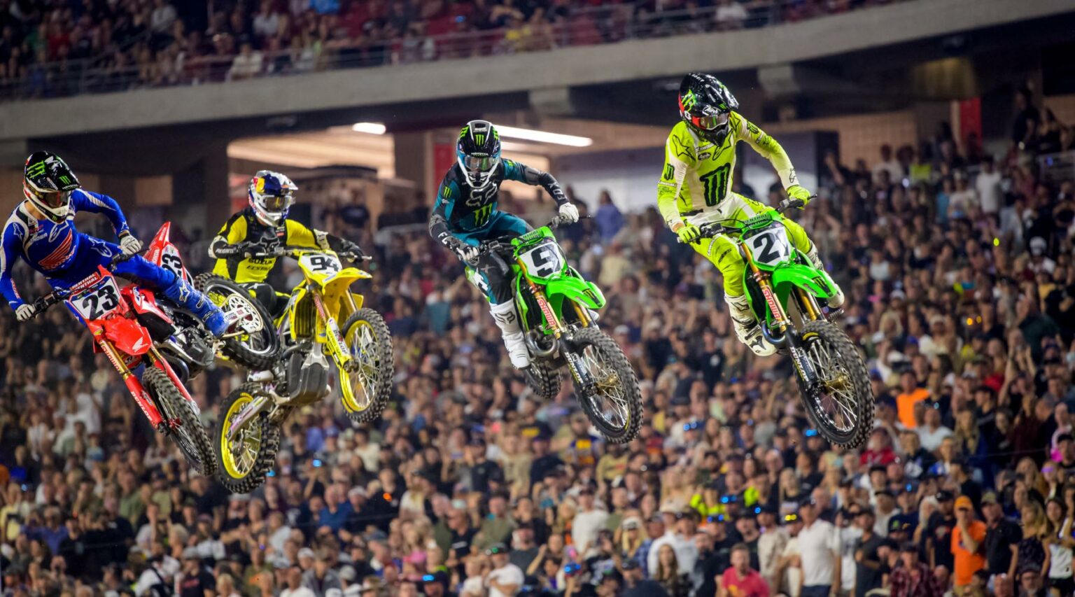 Monster Energy Supercross and Pro Motocross 2025 Schedules Revealed