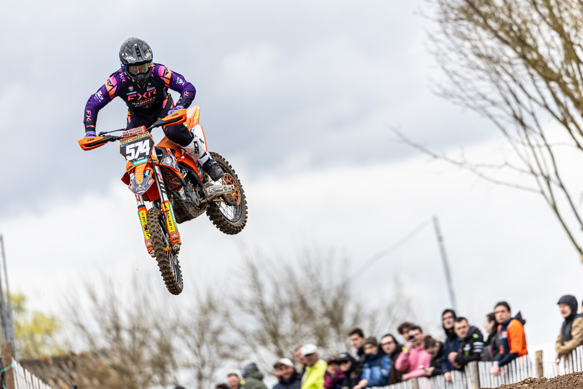 "We need to clean up the mistakes". Gabriel SS24 KTM on a tough MXGP of Europe