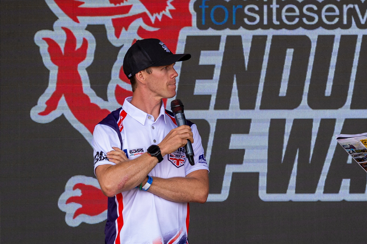 Steve Holcombe who has withdrawn from Team GB for the 2026 ISDE