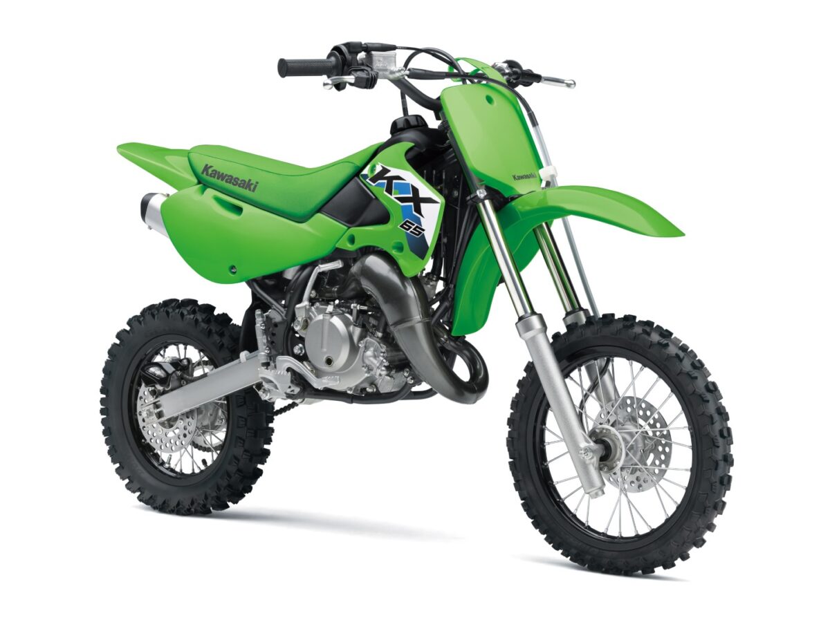 Kawasaki KX65 included in the 2026 UK off-road range