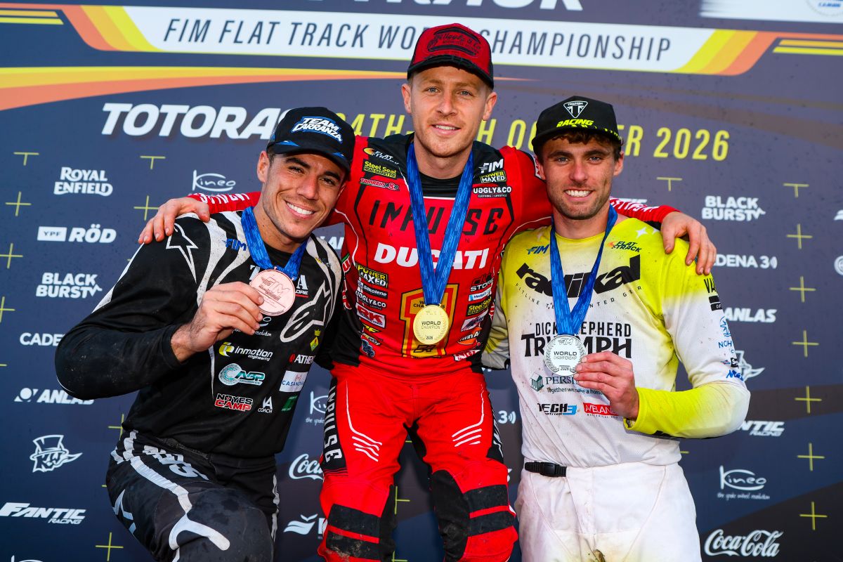 Tim Neave, 2026 FIM Flat Track World Champion