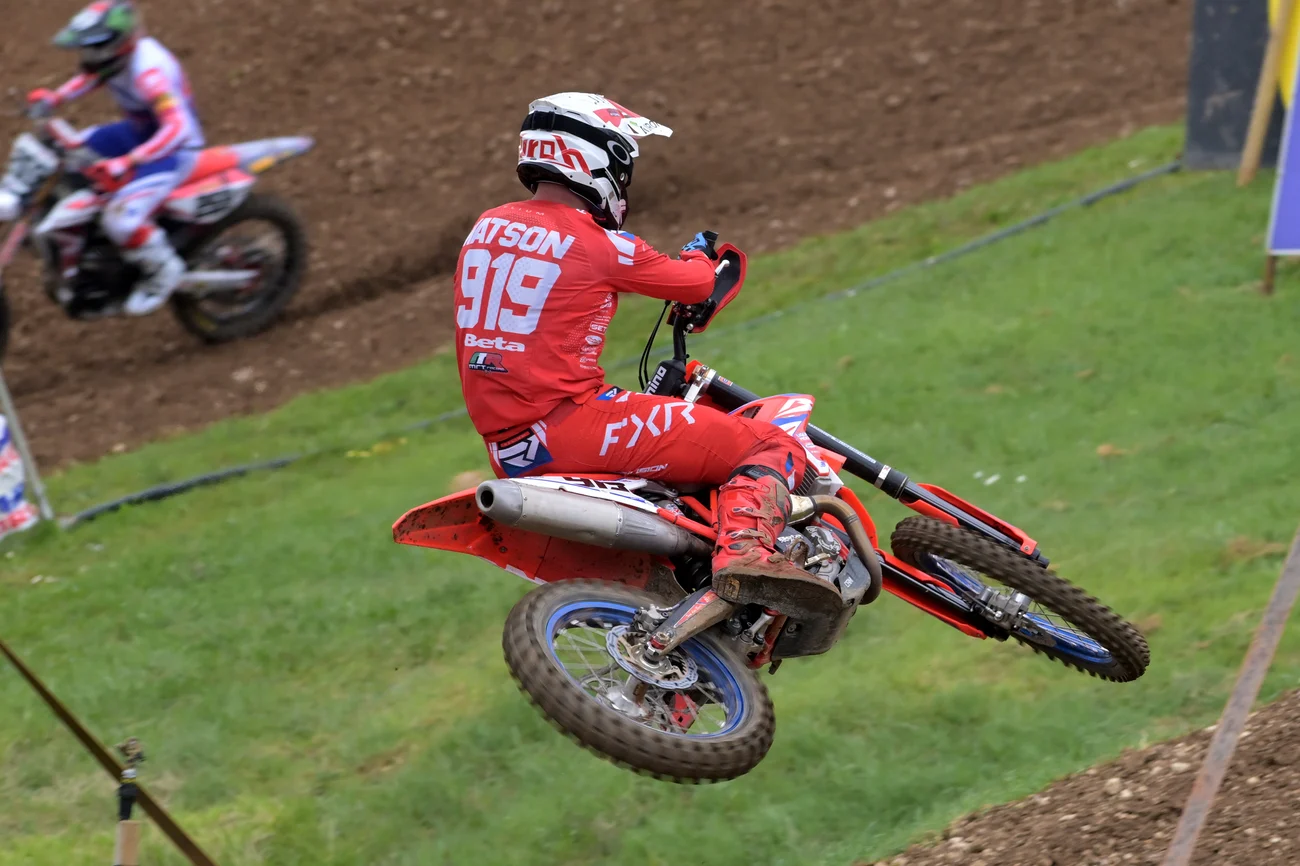 Season best performance by Ben Watson at the MXGP of Europe
