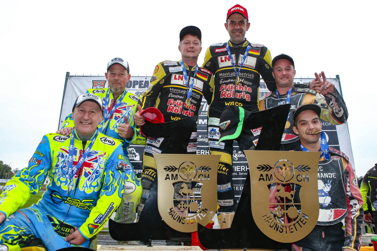 Godden & Smith second in 2025 European Sidecar Grasstrack Championship - Report