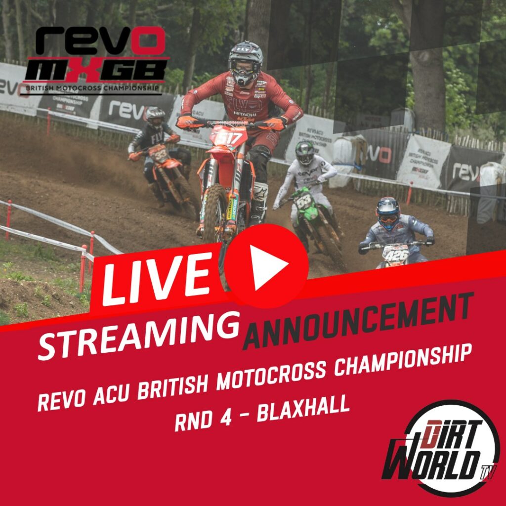 DirtWorld-TV A Pause for Progress in the Revo ACU British Motocross Championship Live Stream