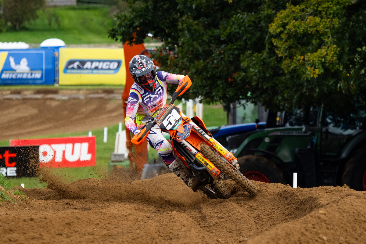 Oriol Oliver & Gabriel SS24 KTM sign off 2025 with MXGB victory at Lyng!
