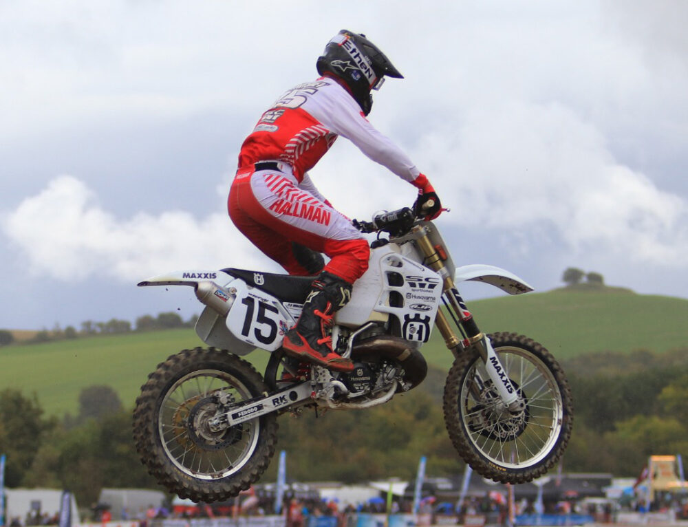 Bobryshev is bringing the big bore to Farleigh Castle Vets MX