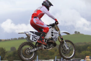 Bobryshev is bringing the big bore to Farleigh Castle Vets MX