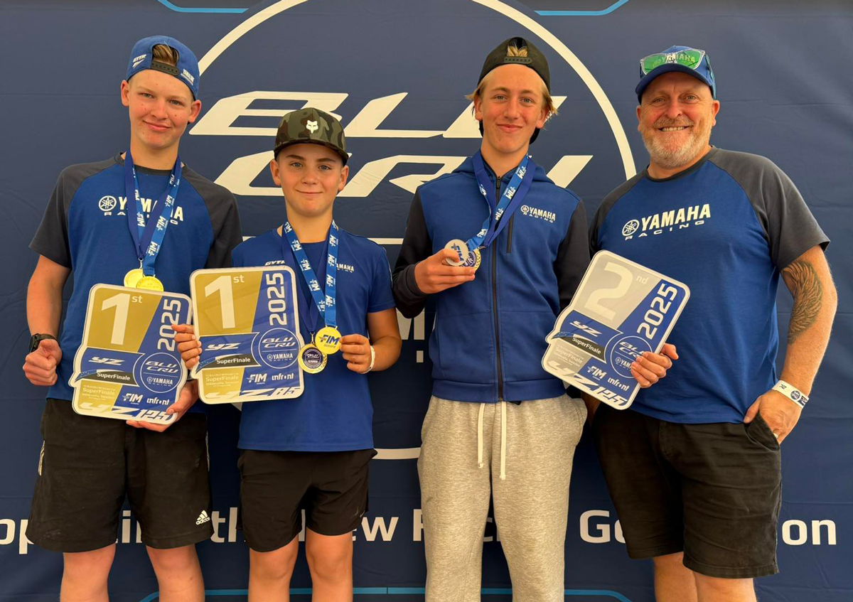British racers selected for BLU CRU Masterclass and YZ BLU CRU World SuperFinale at MX of Nations