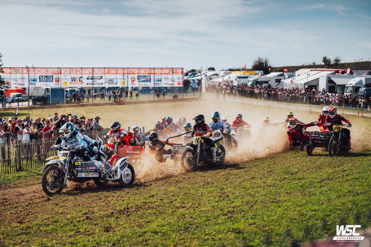 Wilkinson & Millard within striking range of World Sidecarcross Championship glory at German Finale - Preview!