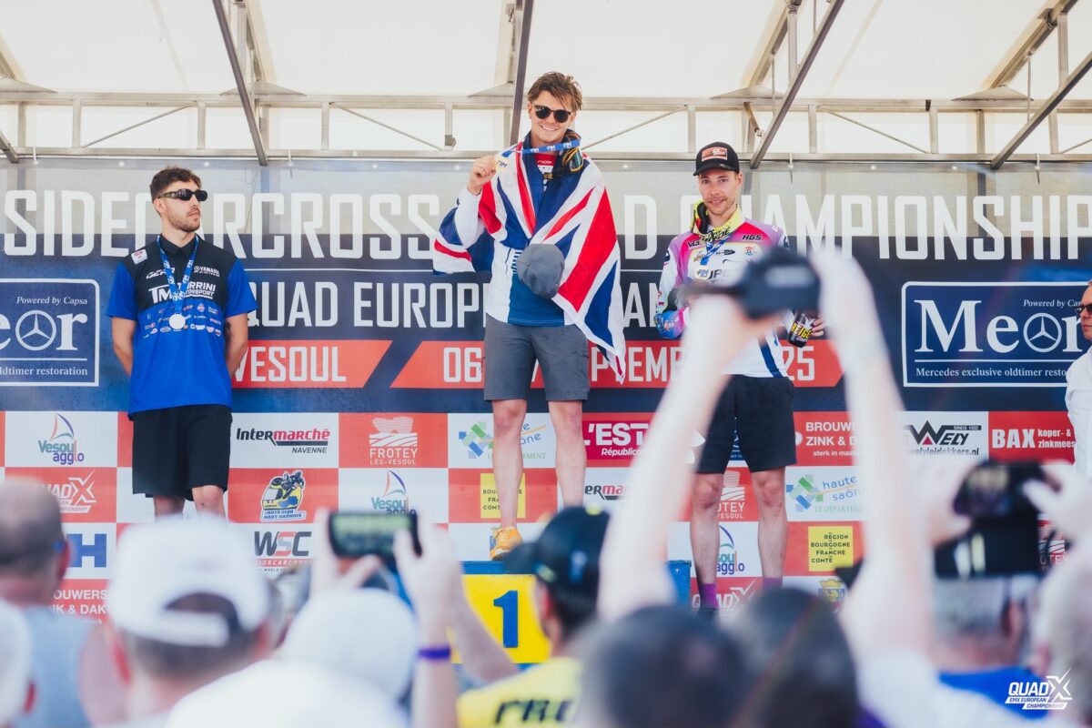 Harry Walker wins the 2025 European Quadcross Championship in French Finale thriller - Report & Results