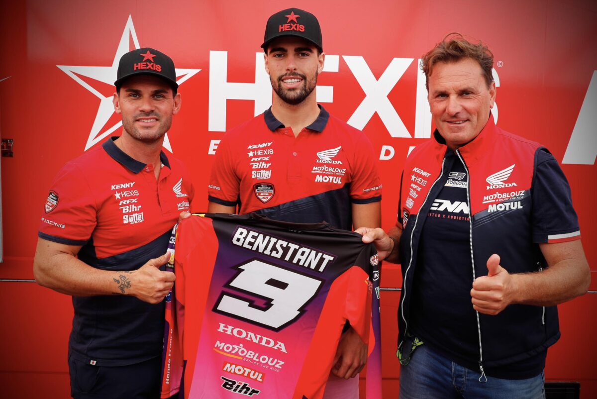 Thibault Benistant joins Honda Motoblouz SR Motul for debut MXGP season!