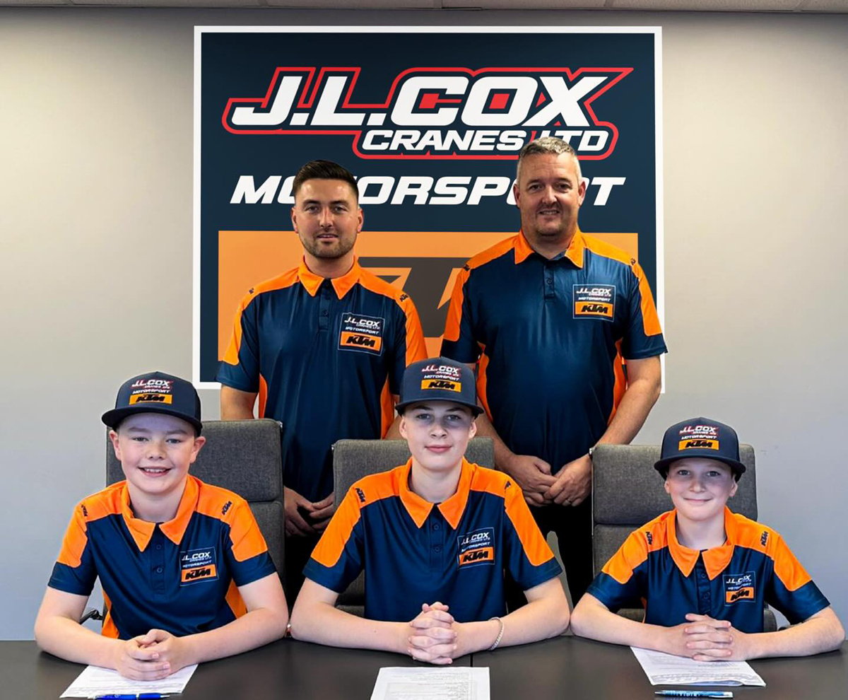 JL Motorsports KTM reveal powerhouse line up for the 2026 MXGB and EMX season