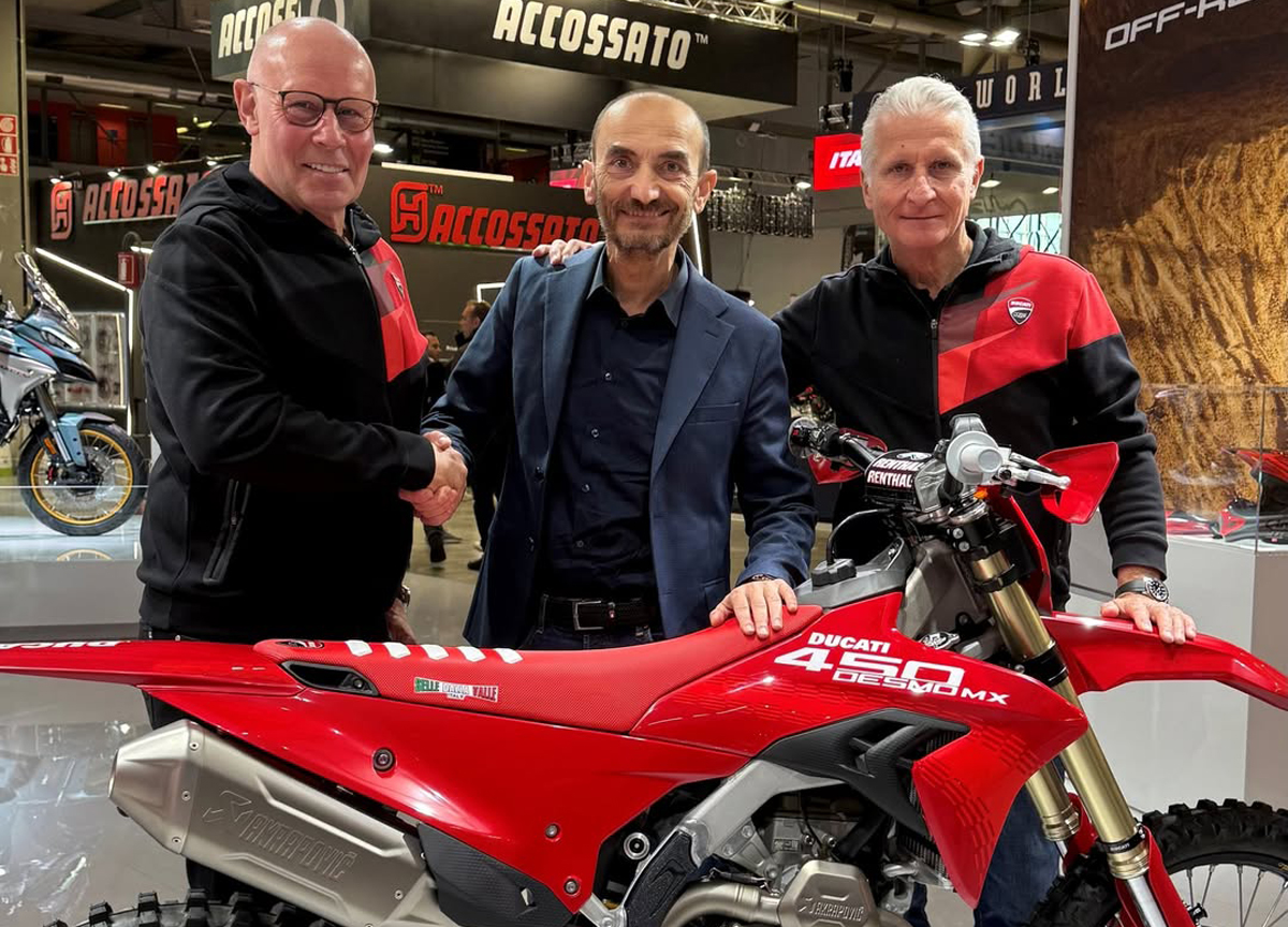 Vlaanderen & Bonacorsi join Ducati as Louis Vosters takes on Ducati MXGP team