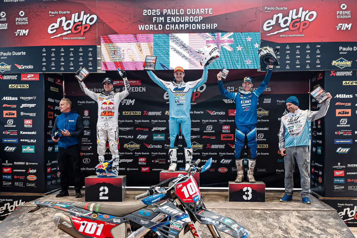Zach Pichon the rider to beat on day one at 2025 Polisport FIM EnduroGP of Sweden - Race Report