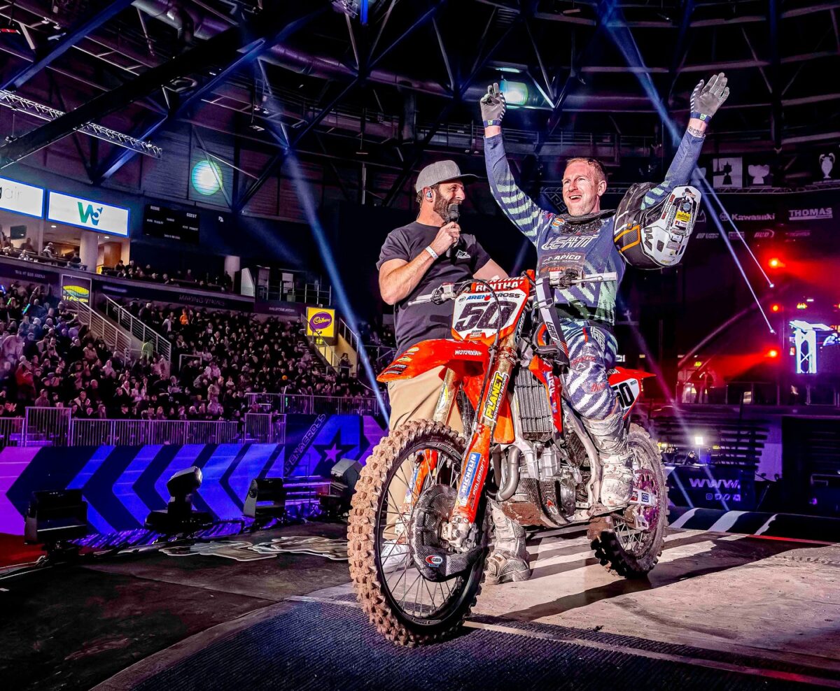 Irish Stars Barr, Meara and Mackrel get ready for Belfast Arenacross Showdown!