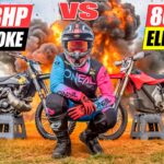 VIDEO: Most Powerful 2 Stroke MX Bike vs Most Powerful Electric Dirt Bike