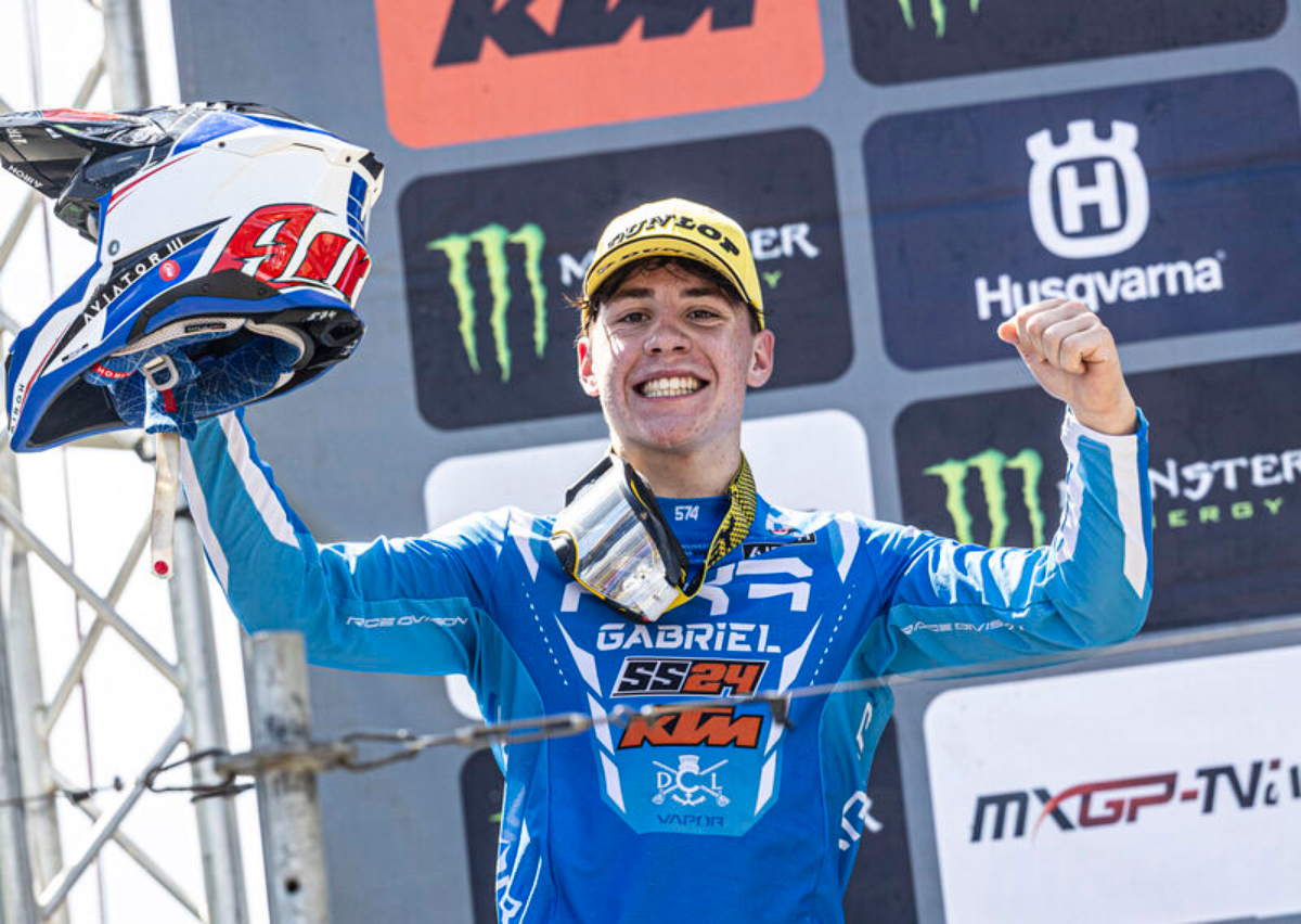 Podiums and progress for Gabriel SS24 KTM at MXGP of France!