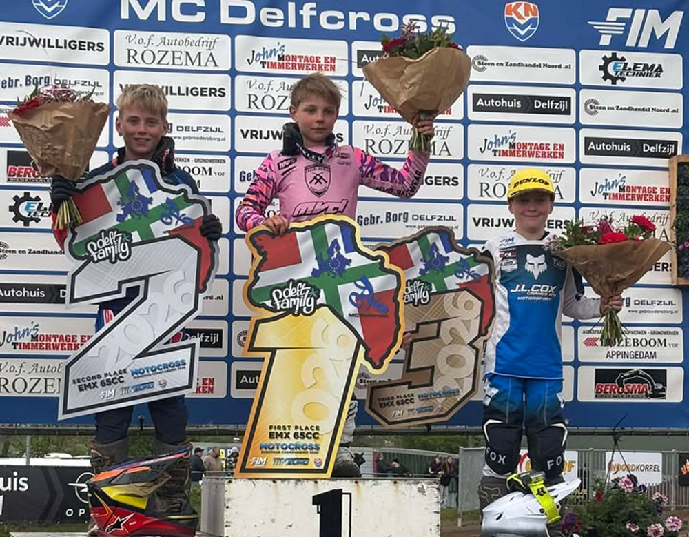 Waters, Dale & Barker land European podiums in the Netherlands!