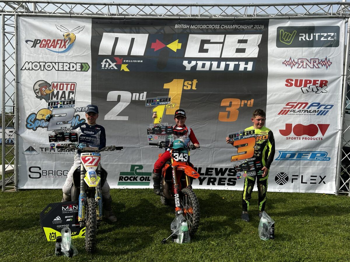 2026 MXGB British Youth Motocross Championship Round 1 @ Preston Docks – Results