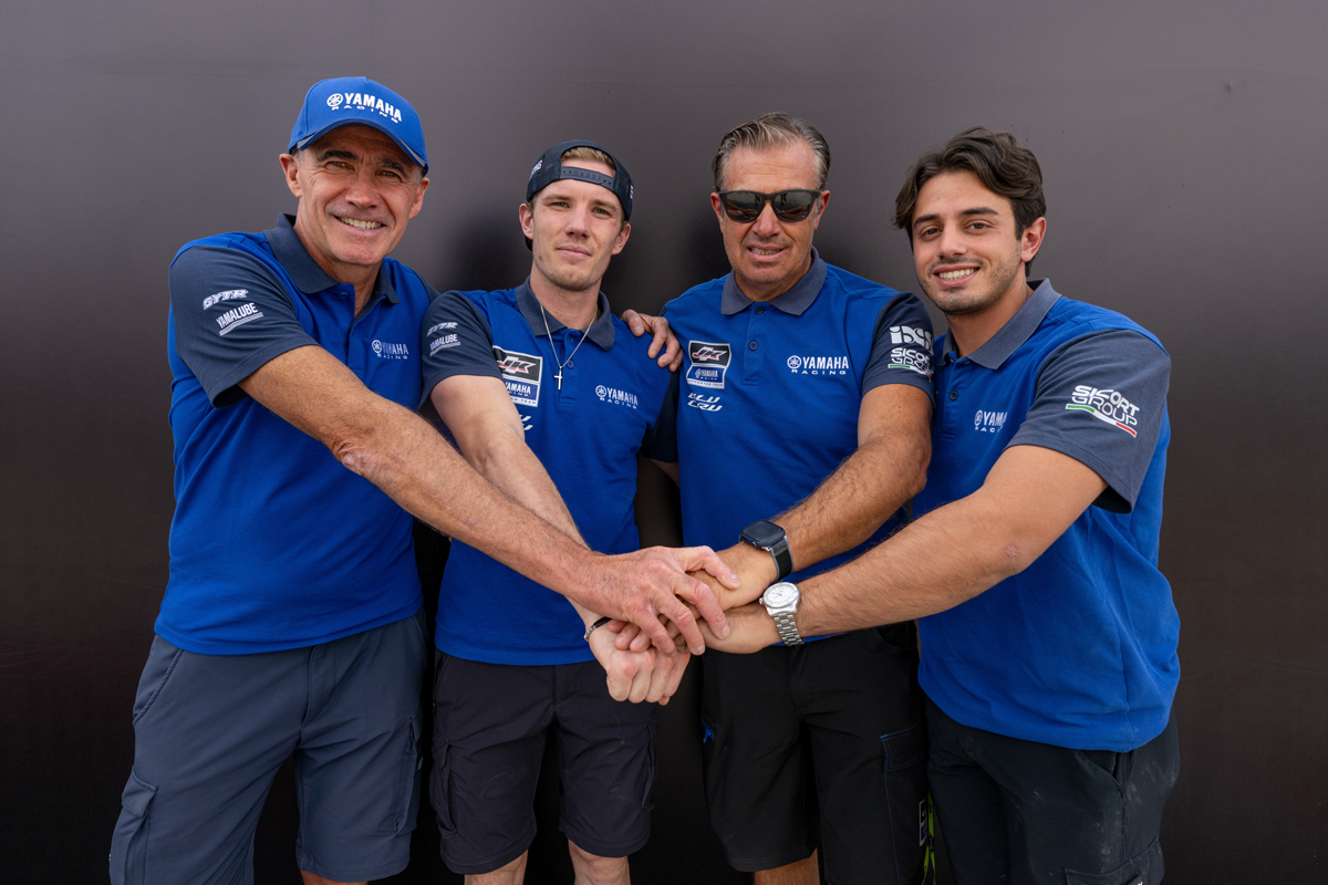 Isak Gifting continues with Yamaha & the JK Yamaha Supported MX Team for 2026