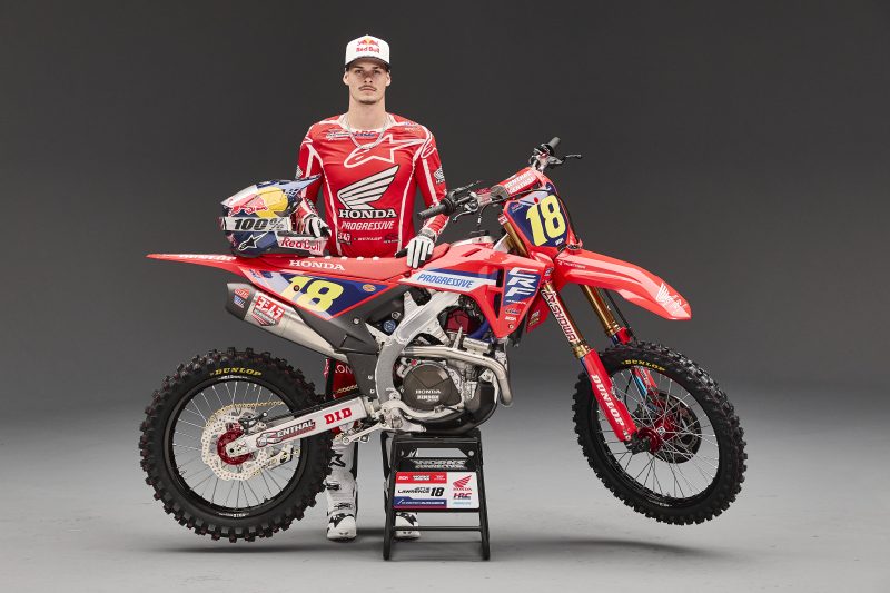 Jett Lawrence out for three months after training crash