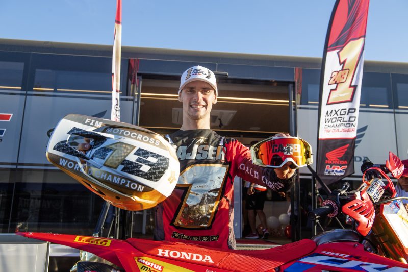 Honda HRC and Tim Gajser part ways after record-breaking partnership