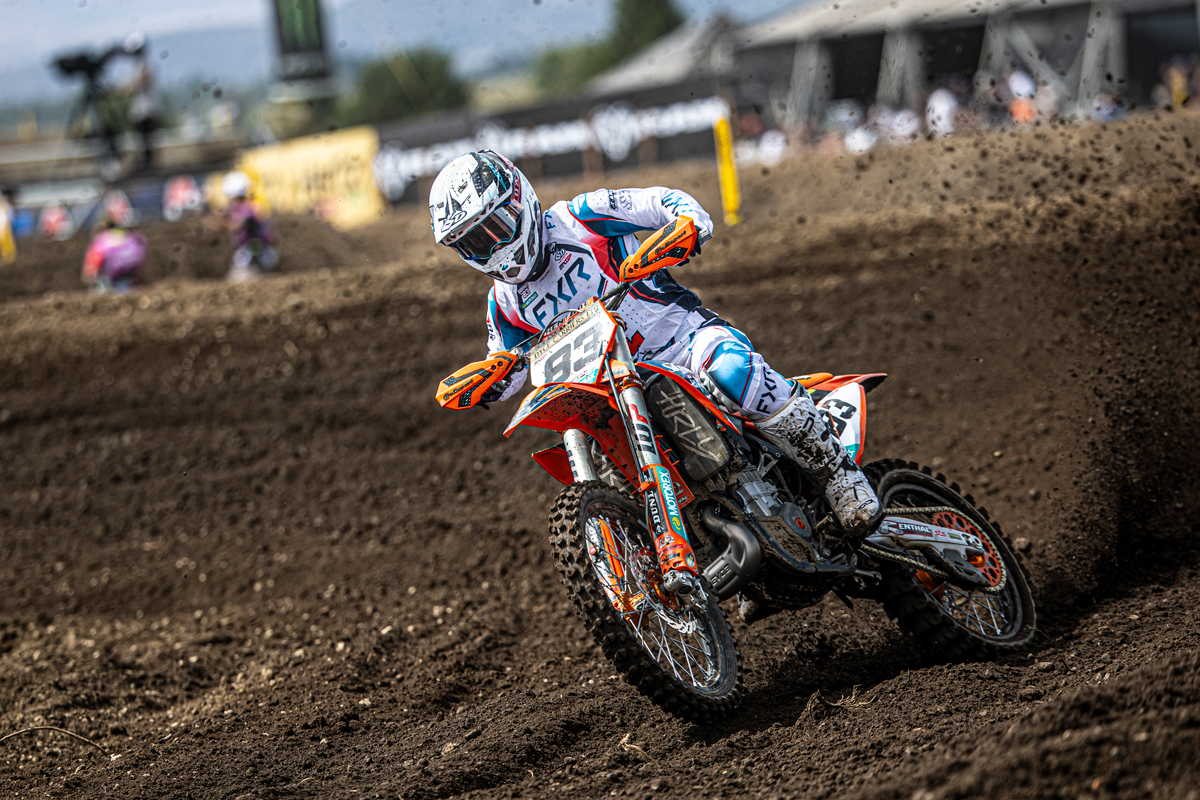 Oriol Oliver racing for Gabriel SS24 KTM during the 2026 MXGP season