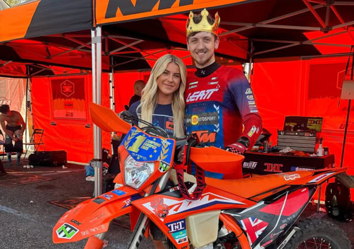 Dan Mundell crowned 2025 European E2 Enduro Champion at Italian Finale - Race Report
