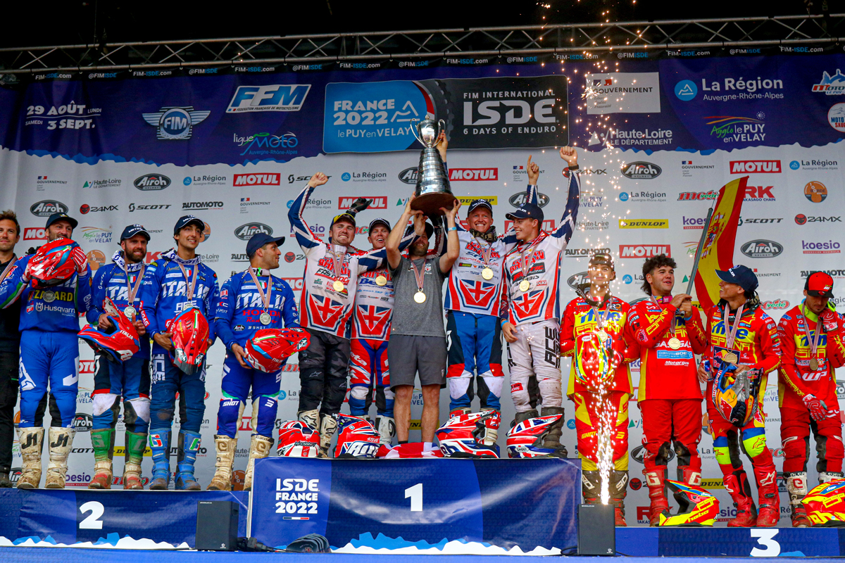 Great Britain to host 2027 FIM 6DAYS® Enduro of Nations