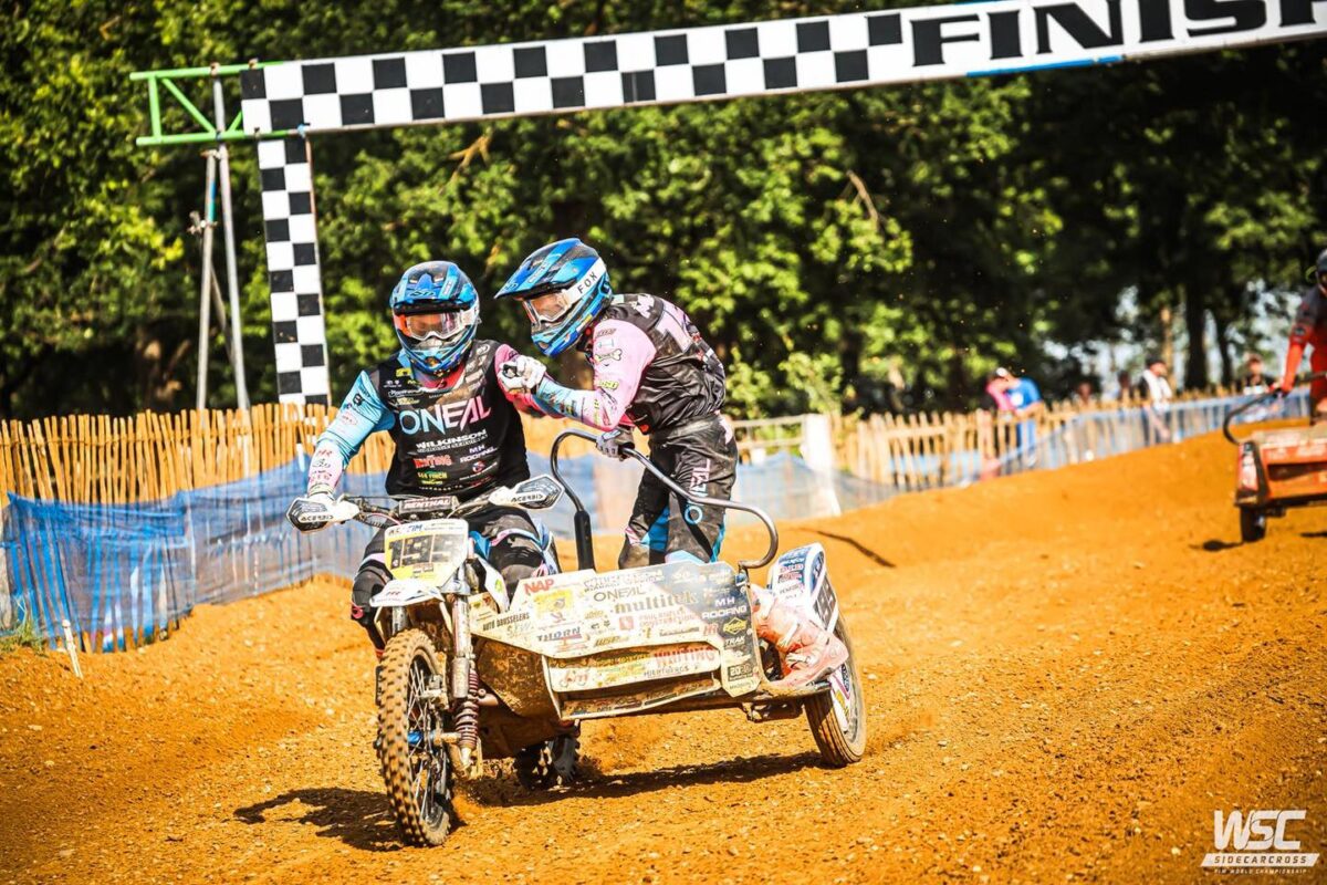 Wilkinson & Millard grab Qualifying race win at British Sidecarcross GP - Report & Results