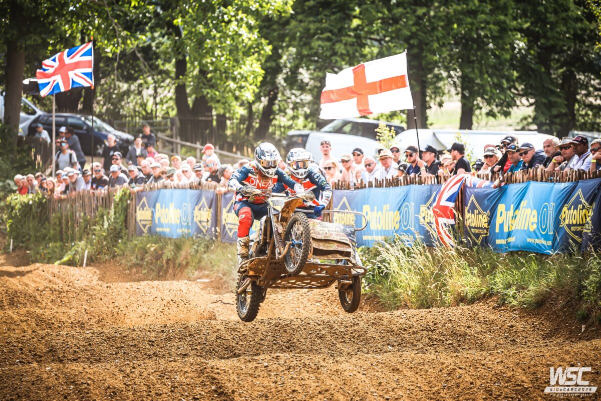 Wilkinson & Millard second at British Sidecarcross GP - Report & Results