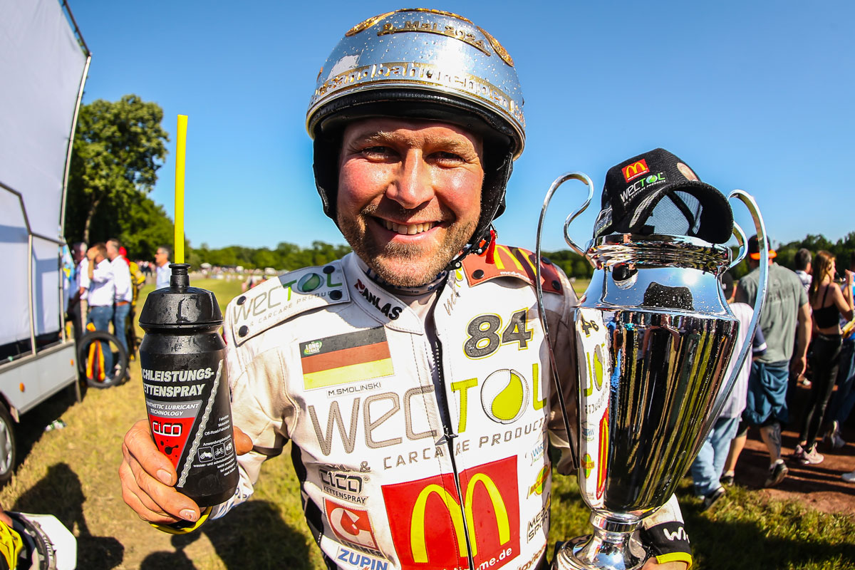 Wajtknecht second behind Smolinski as 2024 FIM Long Track World