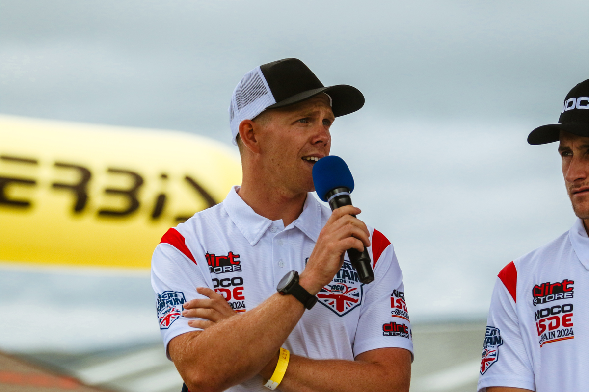 Team GB riders ahead of the 2026 FIM International Six Days Enduro Trophy Team announcement.