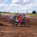 Riders in action during Round 3 of the 2026 Nora92 British Cup at Sherwood.