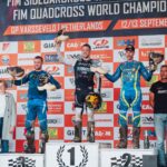 Mark McLernon racing at the 2026 FIM Quadcross World Championship finale in Varsseveld