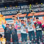 Brett Wilkinson and Joe Millard racing at the 2026 FIM World Sidecarcross Championship in Varsseveld