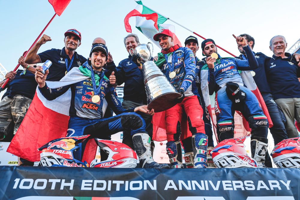 Italy crowned 2026 World Trophy champions on Day Six at the 6DAYS® FIM Enduro of Nations