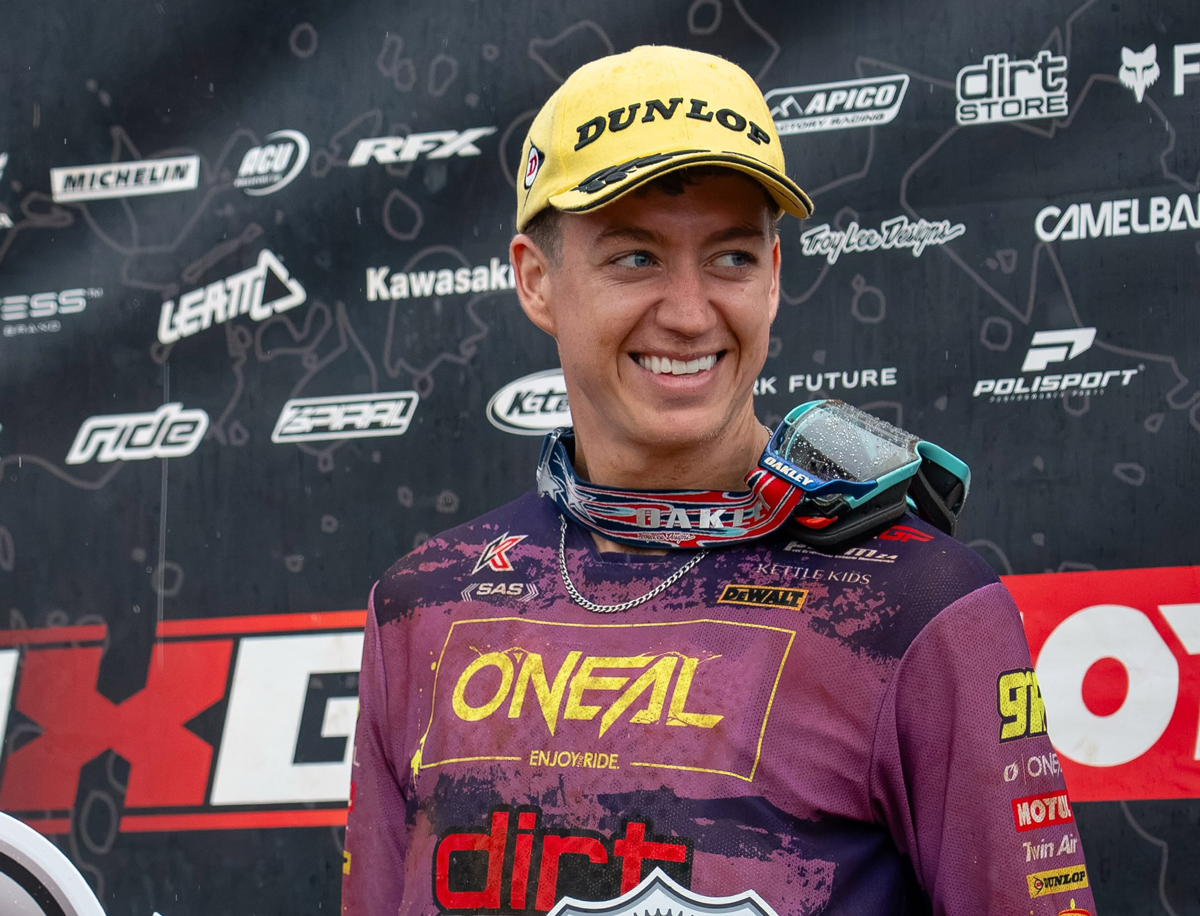 Ben Watson will be riding for Dirt Store Triumph in the 2027 motocross season
