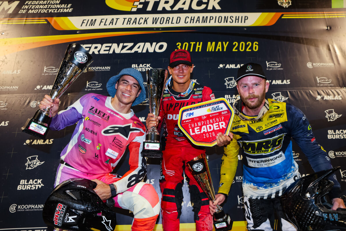 British Glory as Boughen Wins FIM Flat Track World Championship Round Two