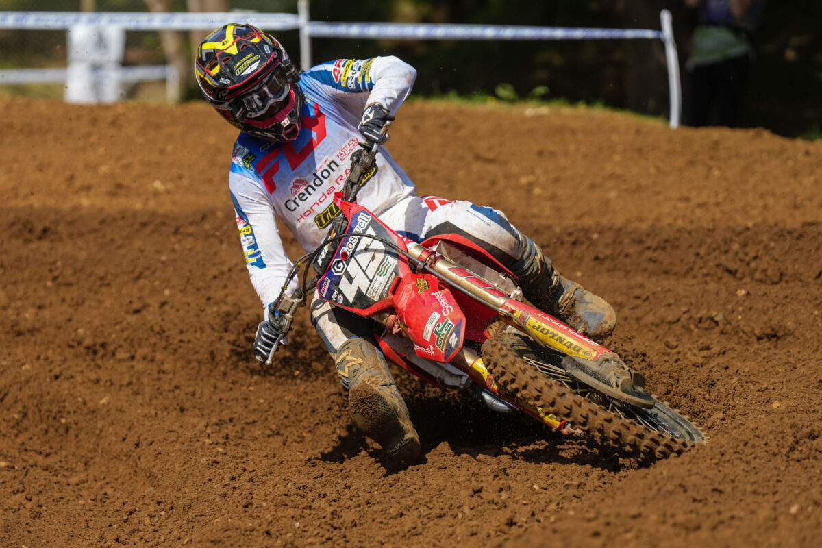 "Part timer" Jake Nicholls nails fourth at MXGB Blaxhall round