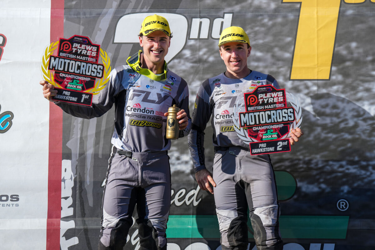 Mewse & Carpenter go 1-2 at British Masters Round 2 for Crendon Tru7 Honda