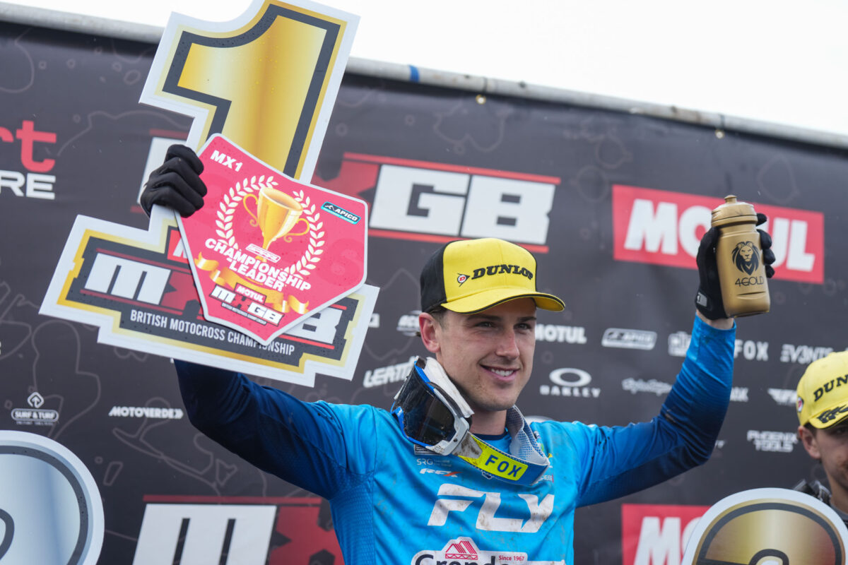 Conrad Mewse storms to Landrake double and MXGB MX1 lead