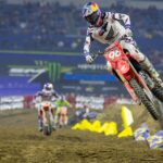 Hunter Lawrence prevails at 2026 Indianapolis Supercross - 450 Report & Results