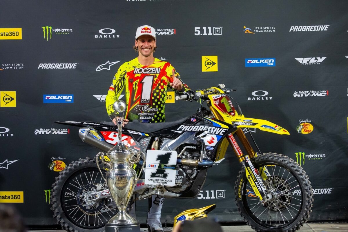 Ken Roczen captures maiden Monster Energy Supercross Championship in Salt Lake City